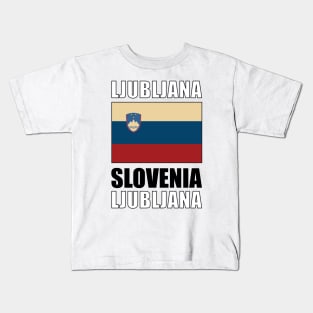 Flag of Slovenia Kids T-Shirt